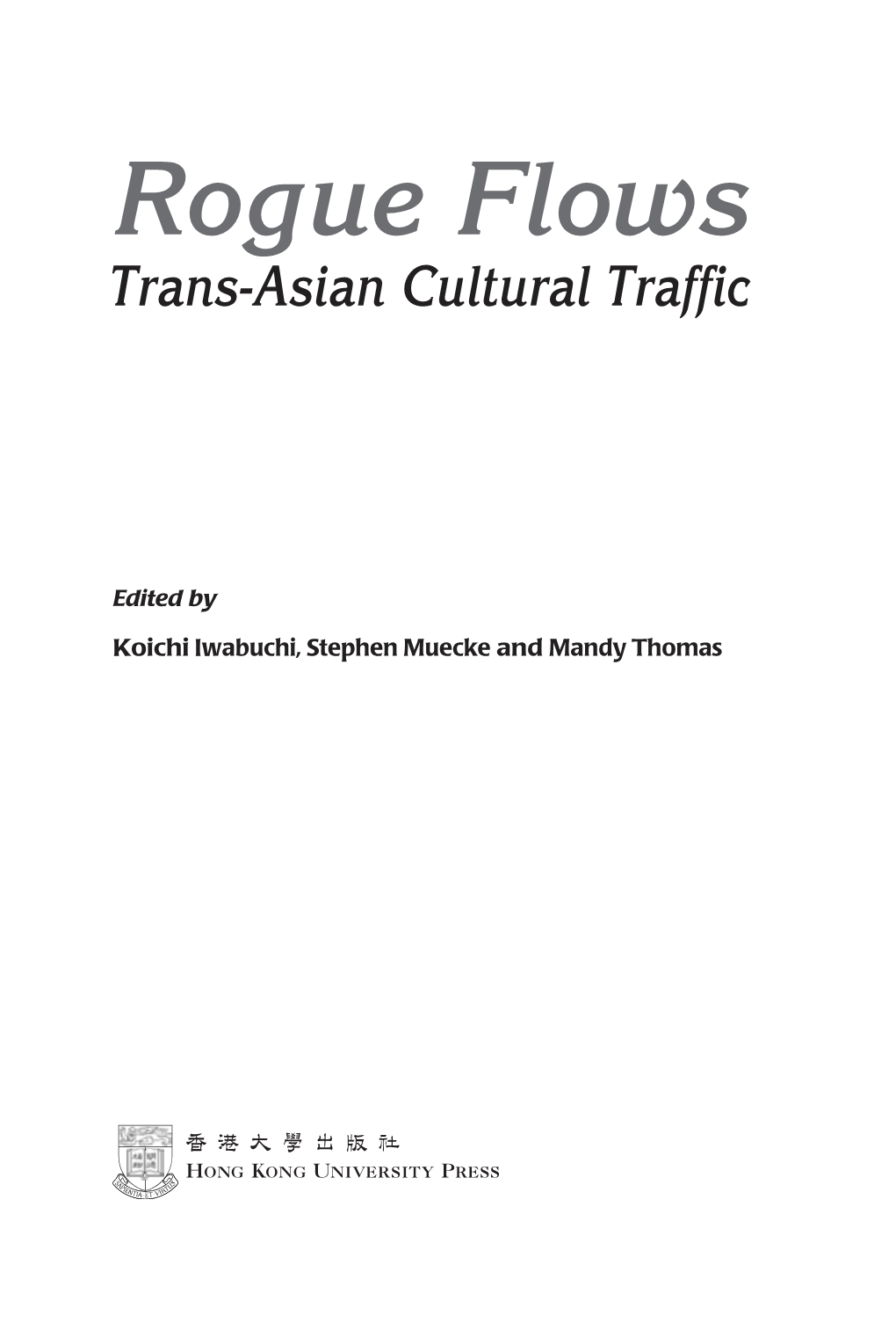 Trans-Asian Cultural Traffic