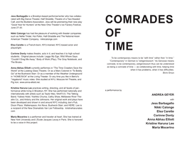 Comrades of Time