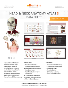 Head & Neck Anatomy Atlas 3