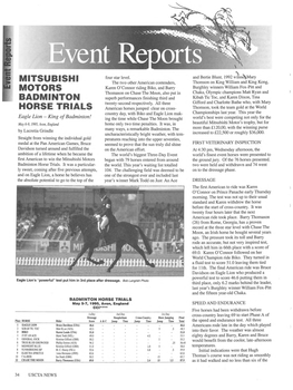 Mitsubishi Motors Badminton Horse Trials