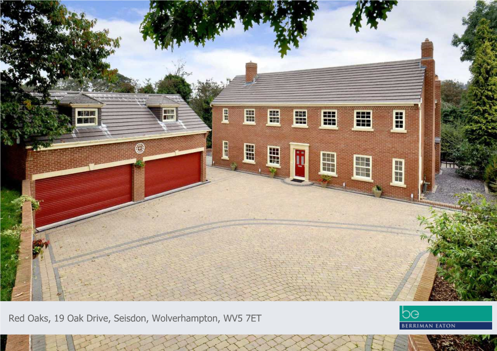 Red Oaks, 19 Oak Drive, Seisdon, Wolverhampton, WV5