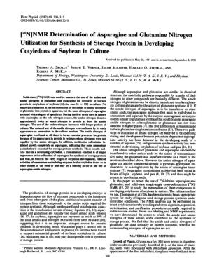 5NJNMR Determination of Asparagine and Glutamine Nitrogen