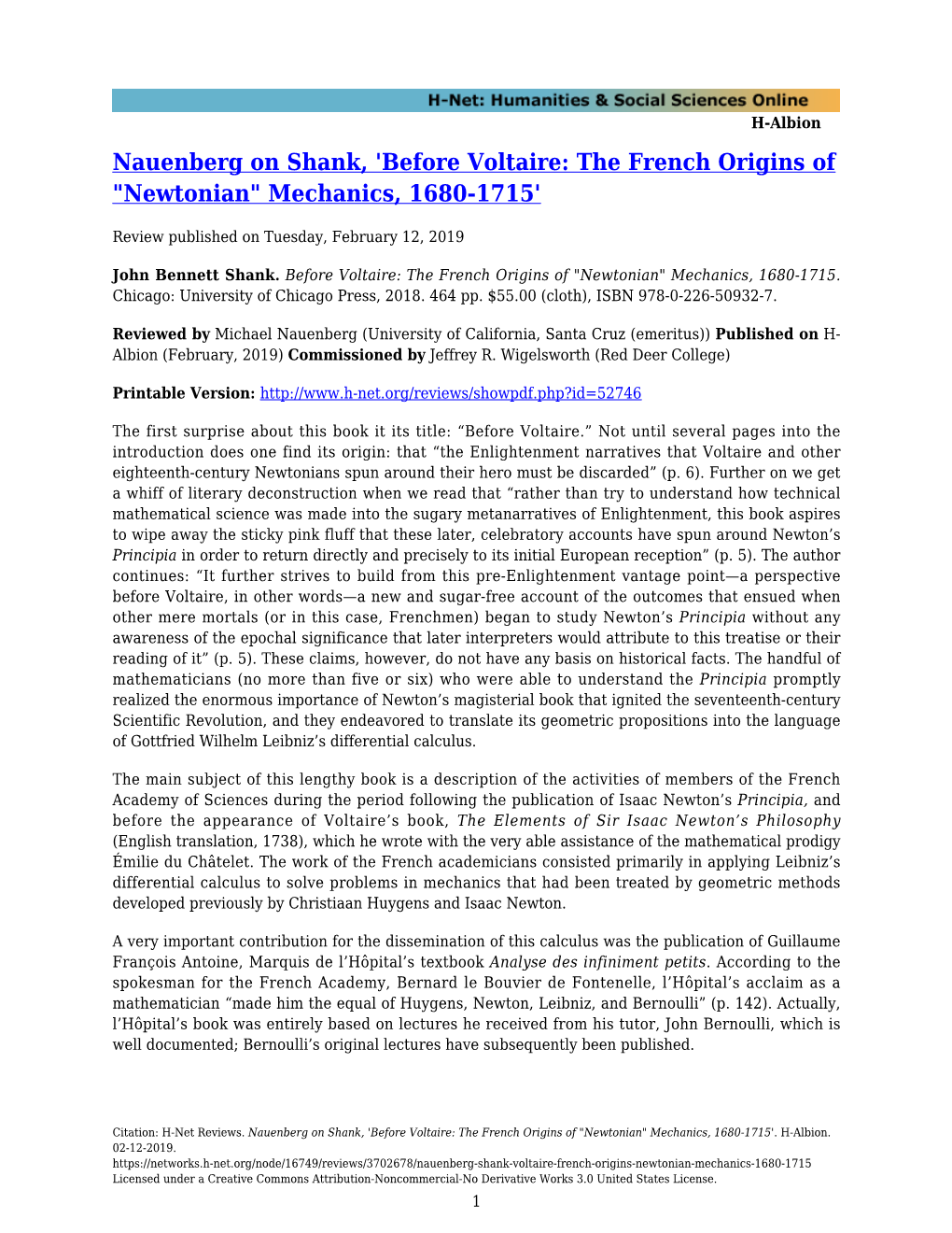 Before Voltaire: the French Origins of 