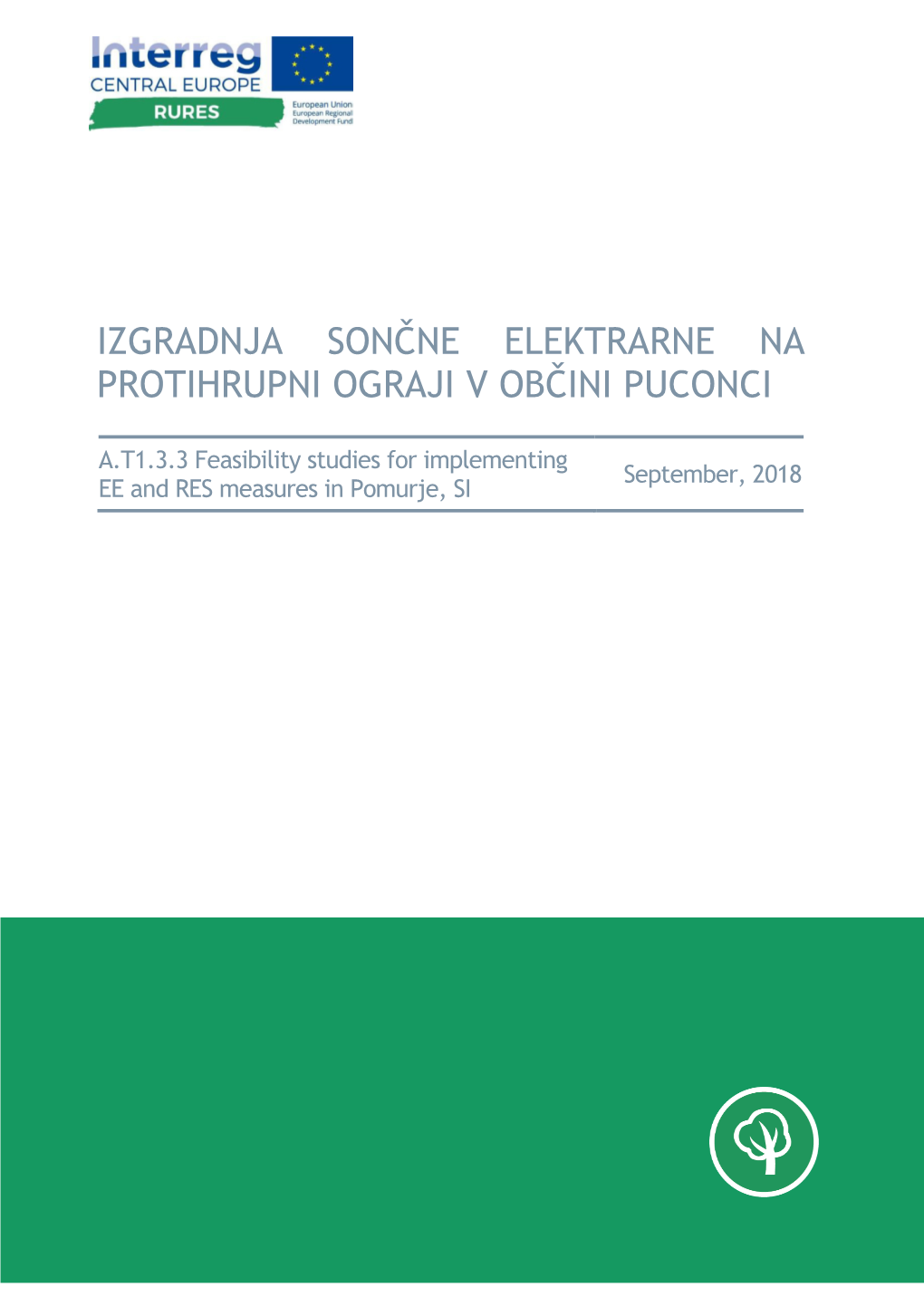 Izgradnja Sončne Elektrarne Na Protihrupni Ograji V Občini Puconci