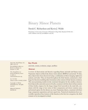 Binary Minor Planets
