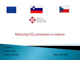 Reducing CO Emissions in Engines