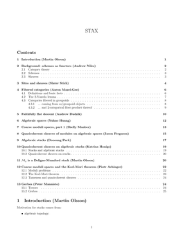 Contents 1 Introduction (Martin Olsson)