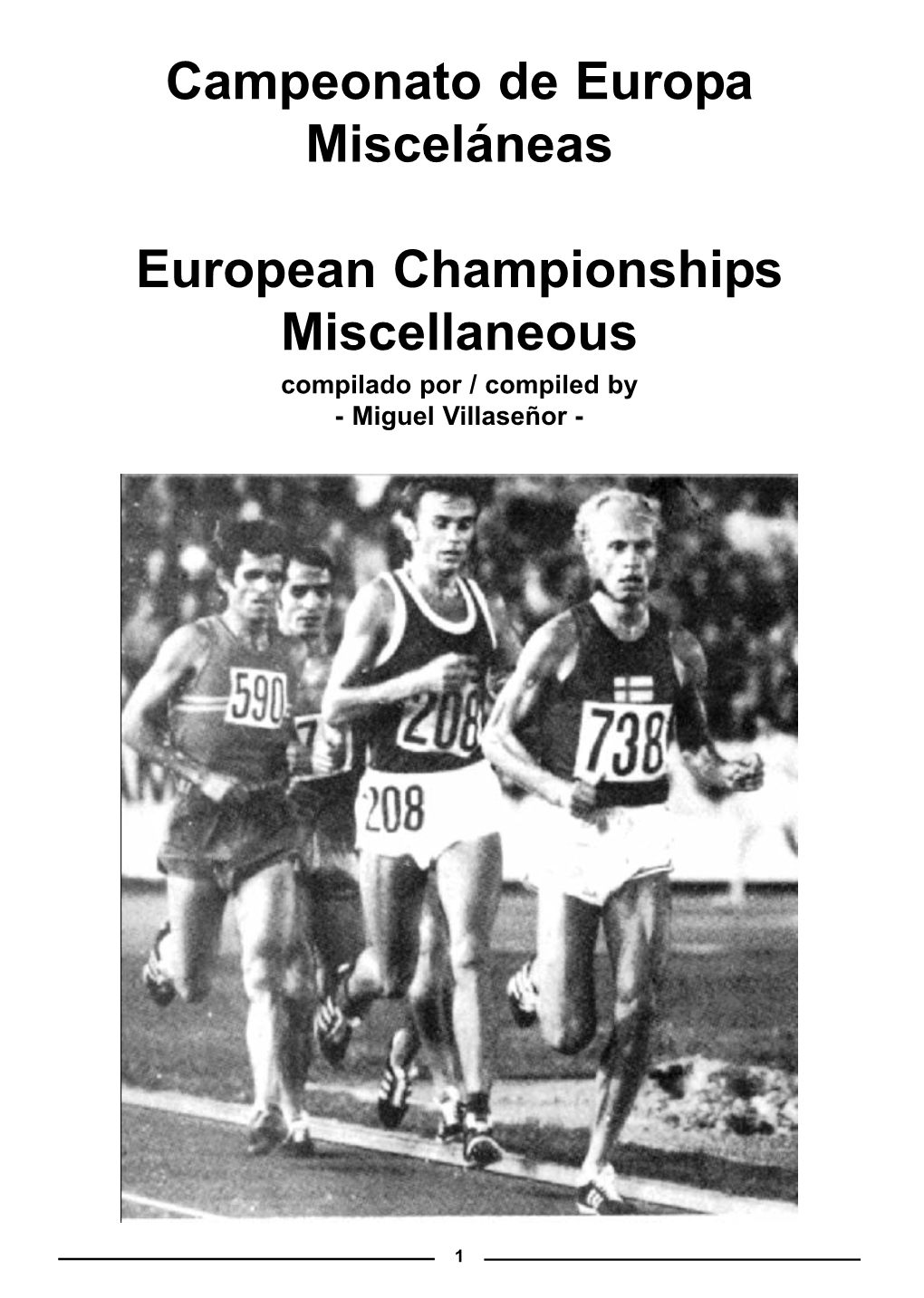 Campeonato De Europa Misceláneas European Championships