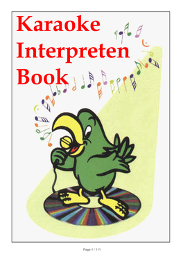Interpretenbook Sortiert Ohne Doppelte Titel