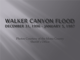 1997 Walker River Flood