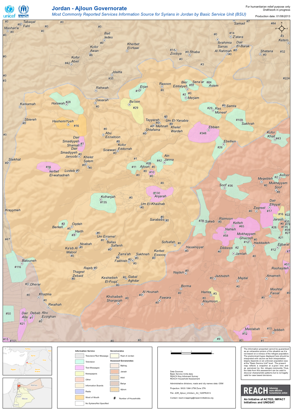 Jordan - Ajloun Governorate Draft/Work in Progress