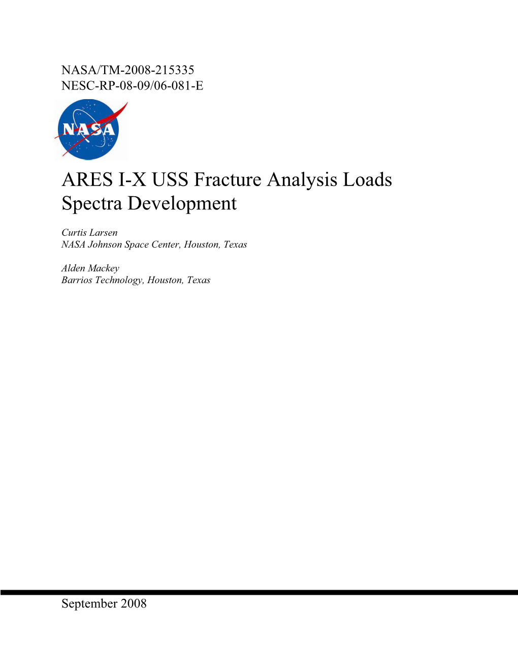 NASA Technical Memorandum 0000