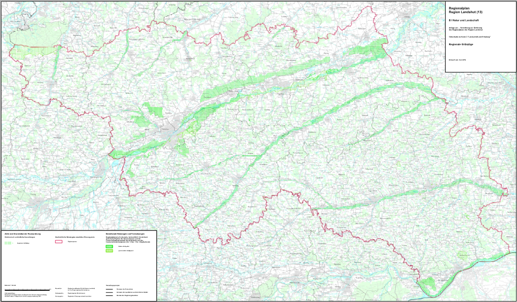 Regionalplan Region Landshut