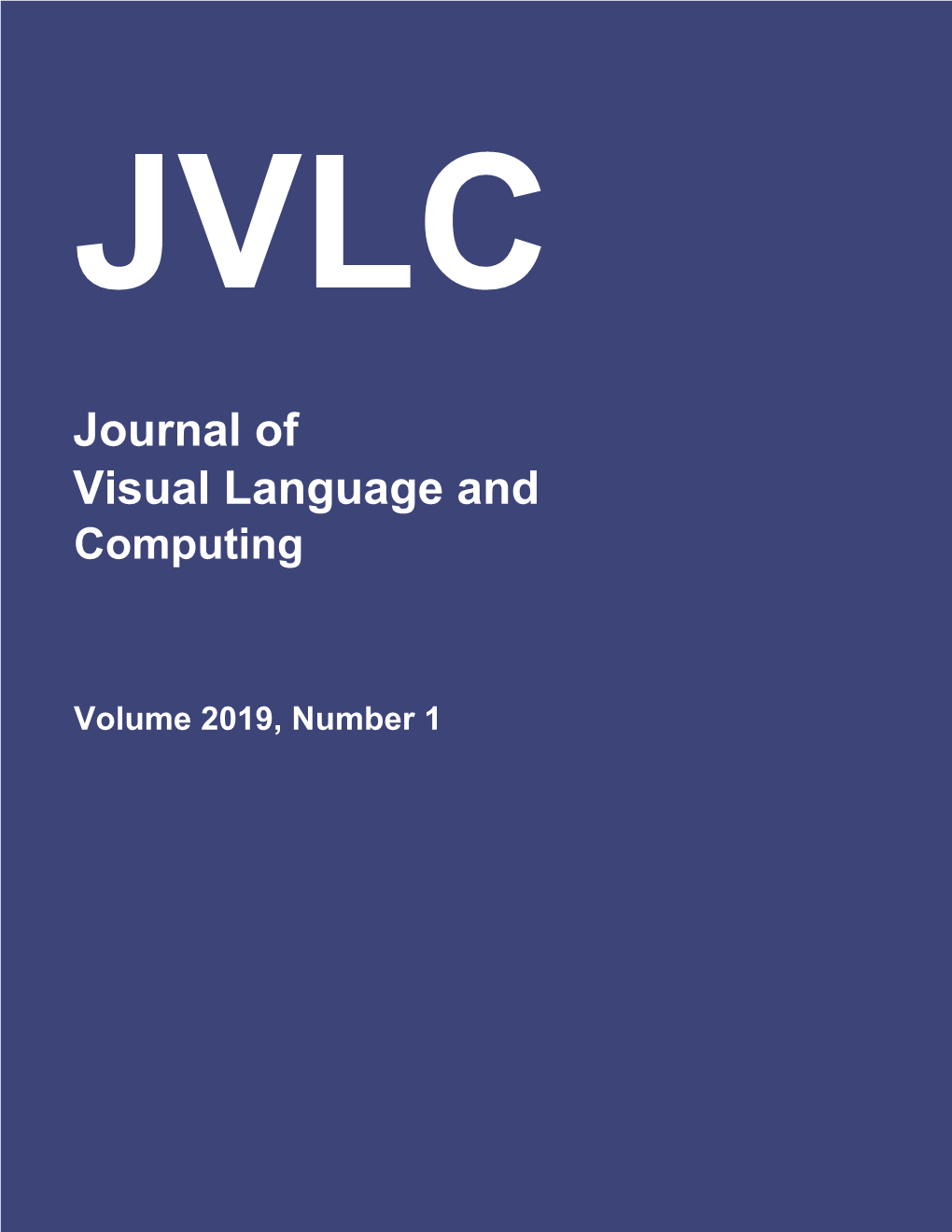 Journal of Visual Language and Computing