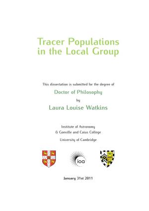 Tracer Populations in the Local Group
