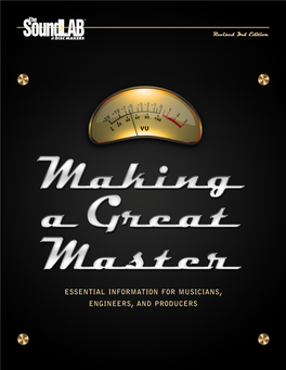 Making a Great Master