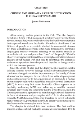 Getting Mad-Chinese and Mutually Assured Destruction.Pdf