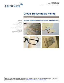 Credit Suisse Basis Points