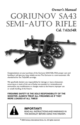 Goriunov Rifle Manual FINAL Layout 1.Qxd