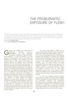 The Problematic Exposure of Flesh