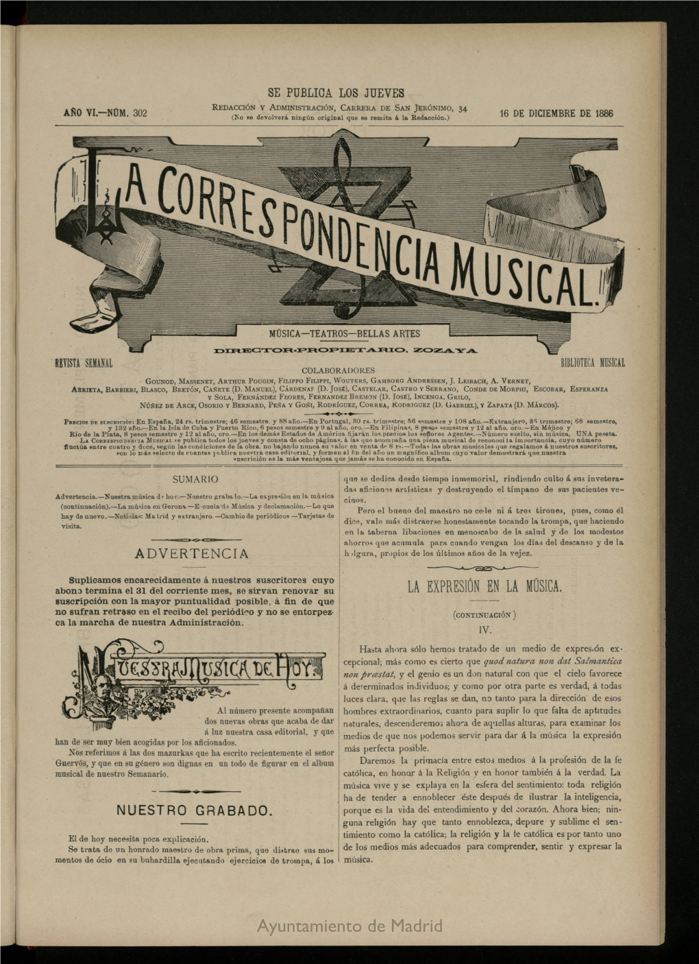 La Correspondencia Musical