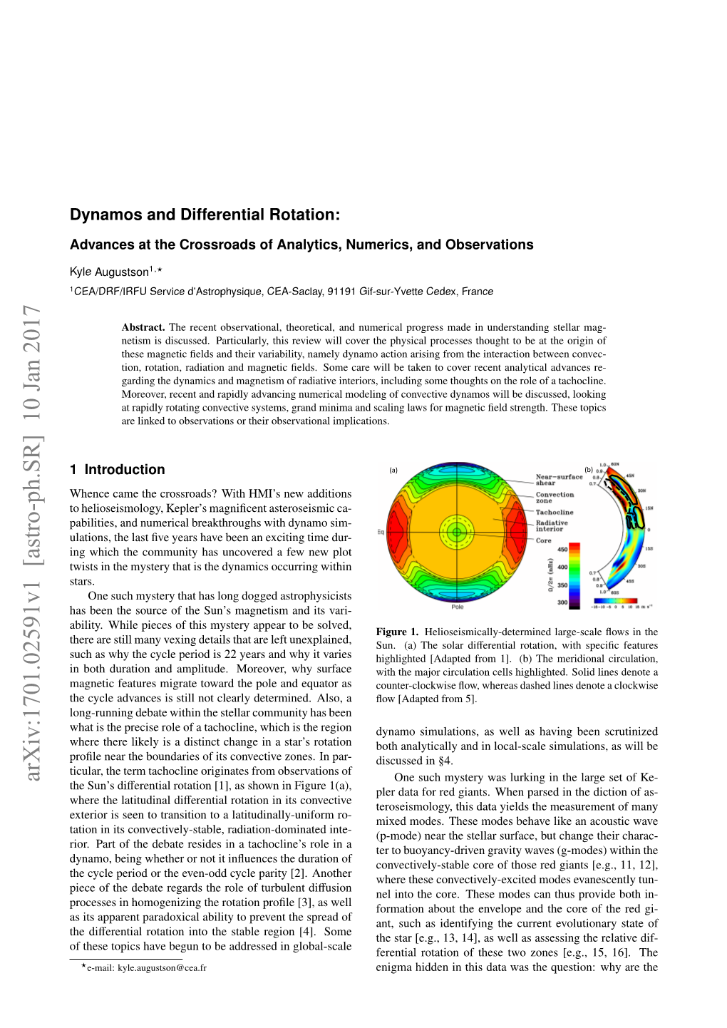 Dynamos and Differential Rotation: Advances at the Crossroads Of