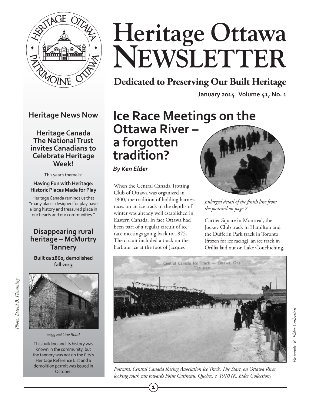 Ice Race Meetings on the Ottawa River Contd