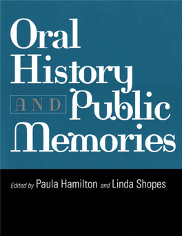 Northern-Oral-History.Pdf