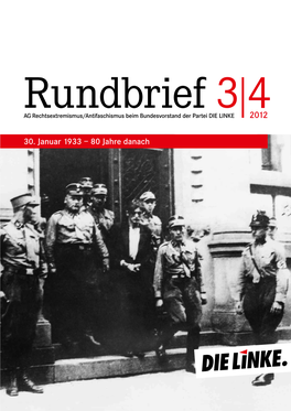 30. Januar 1933 – 80 Jahre Danach