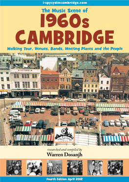 The Music Scene of 1960S Cambridge Edition 4