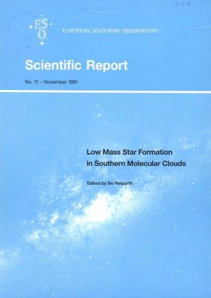 Low Mass Star Formation in Southern Molecular Clouds