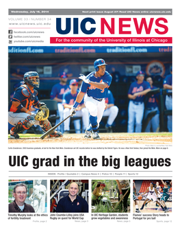 UIC Grad in the Big Leagues