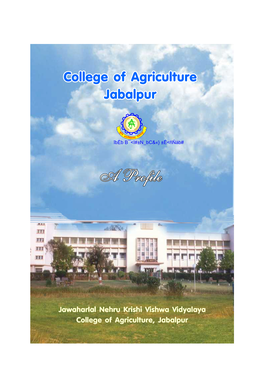 Jawaharlal Nehru Krishi Vishwa Vidyalaya College of Agriculture
