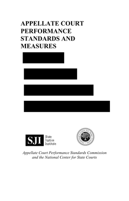 Appellate Court Performance Standards and Measures