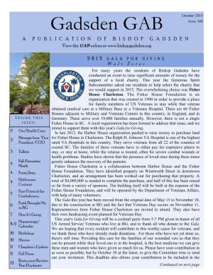 Gadsden GAB Issue 306 a PUBLICATION of BISHOP GADSDEN