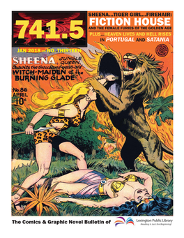 FICTION HOUSE 741.5 and the FEMALE FURIES of the GOLDEN AGE PLUS...HEAVEN LIVES and HELL RISES 741.5 in PORTUGAL and SATANIA Daniel Rubin JAN 2018 — NO