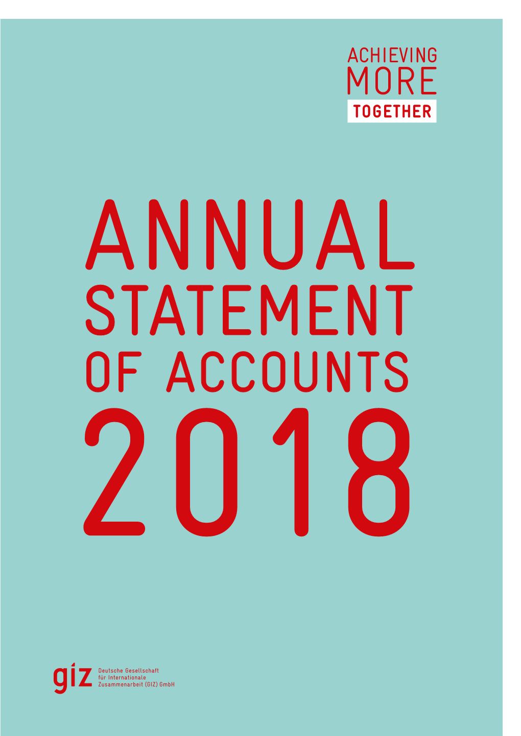 Of Accounts 2018 Contents