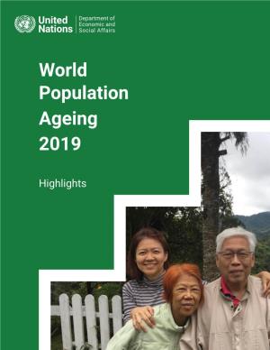 World Population Ageing 2019