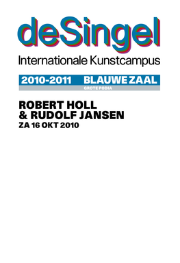 Robert Holl & Rudolf Jansen