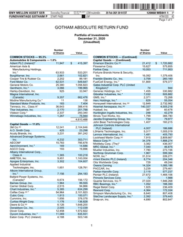 Fiscal Q1 Holdings