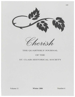 The Quarterly Journal of the St. Clair Historical Society