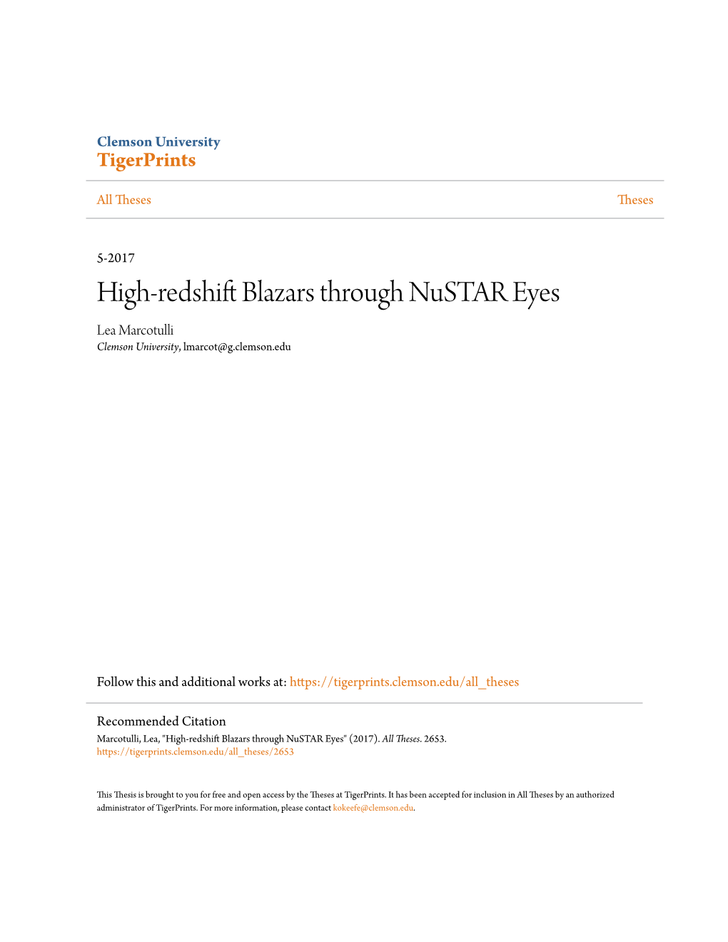 High-Redshift Blazars Through Nustar Eyes