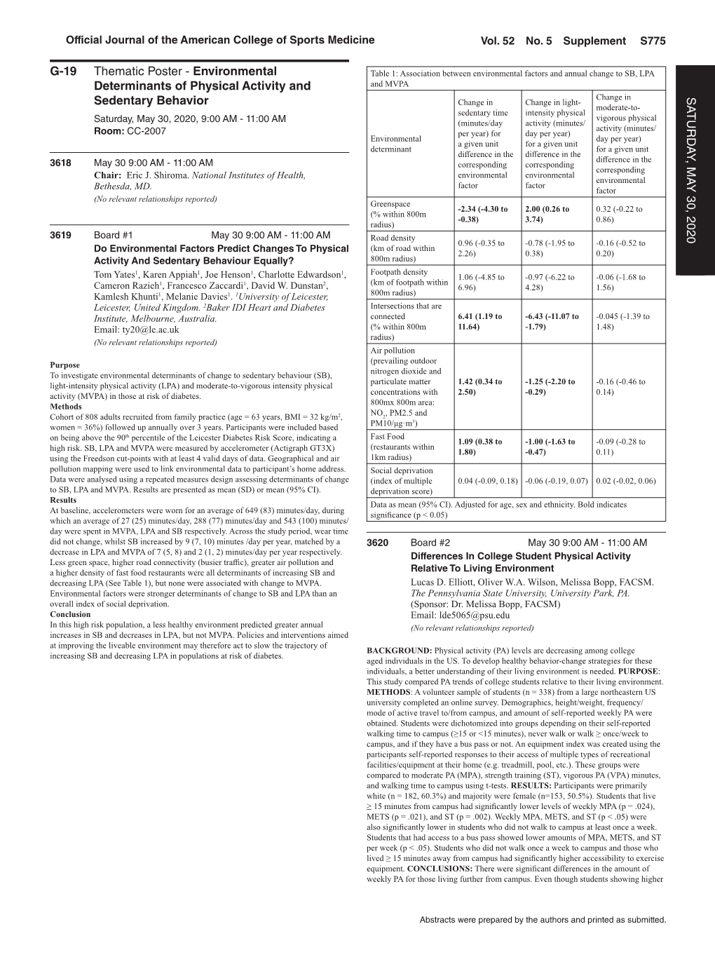 G-19 Thematic Poster