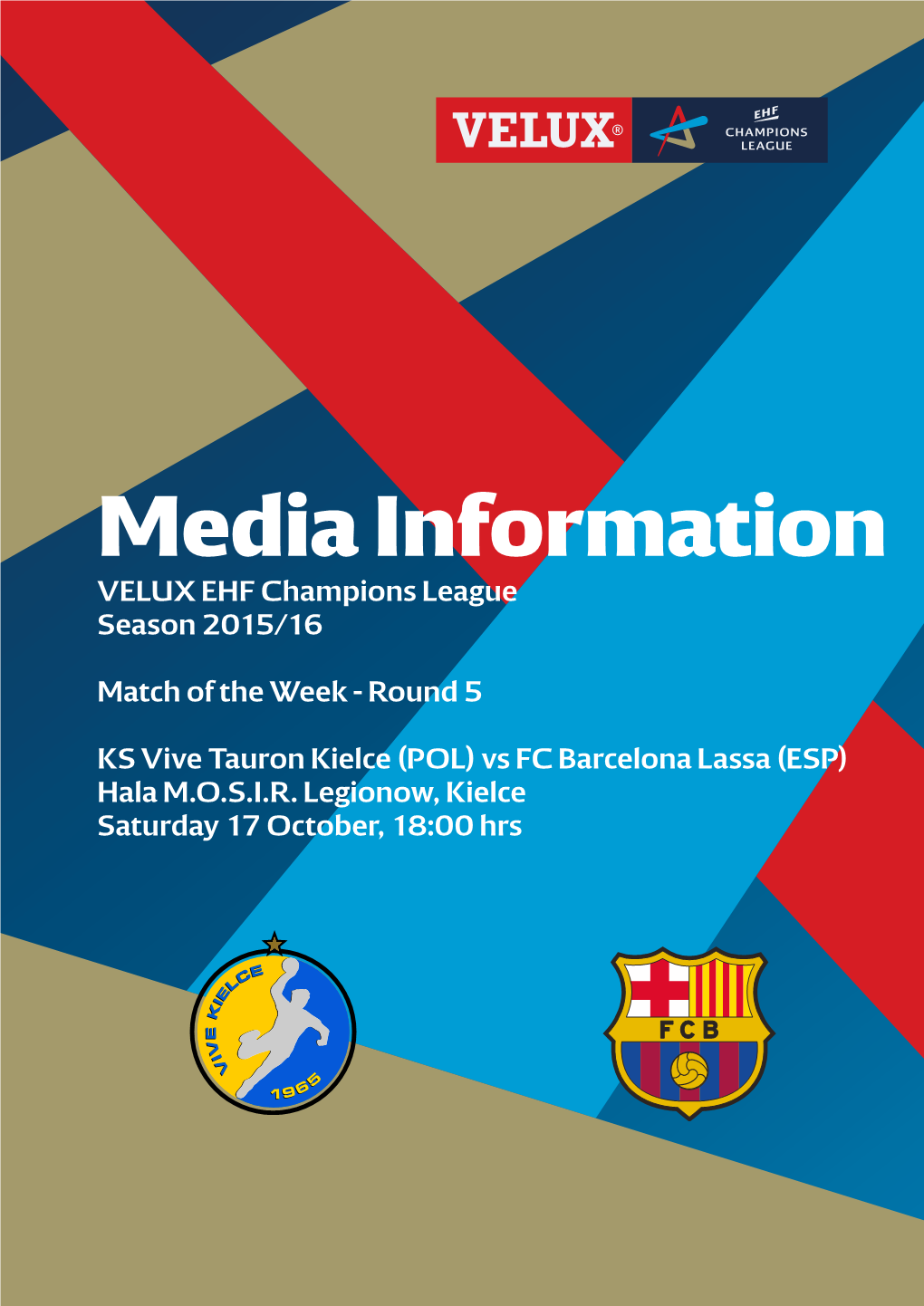 KS Vive Tauron Kielce (POL) Vs FC Barcelona Lassa (ESP) Hala M.O.S.I.R