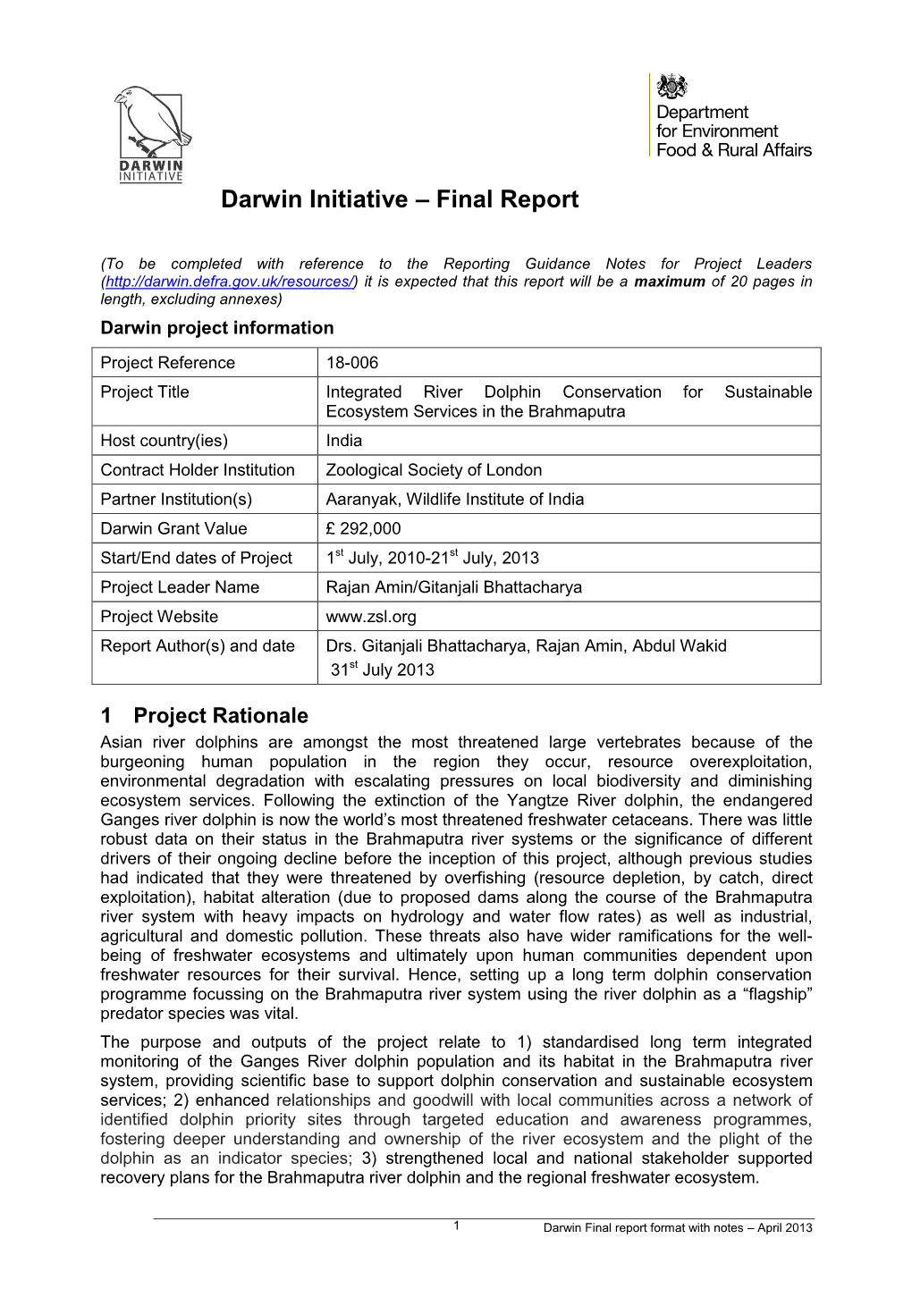 Final Report