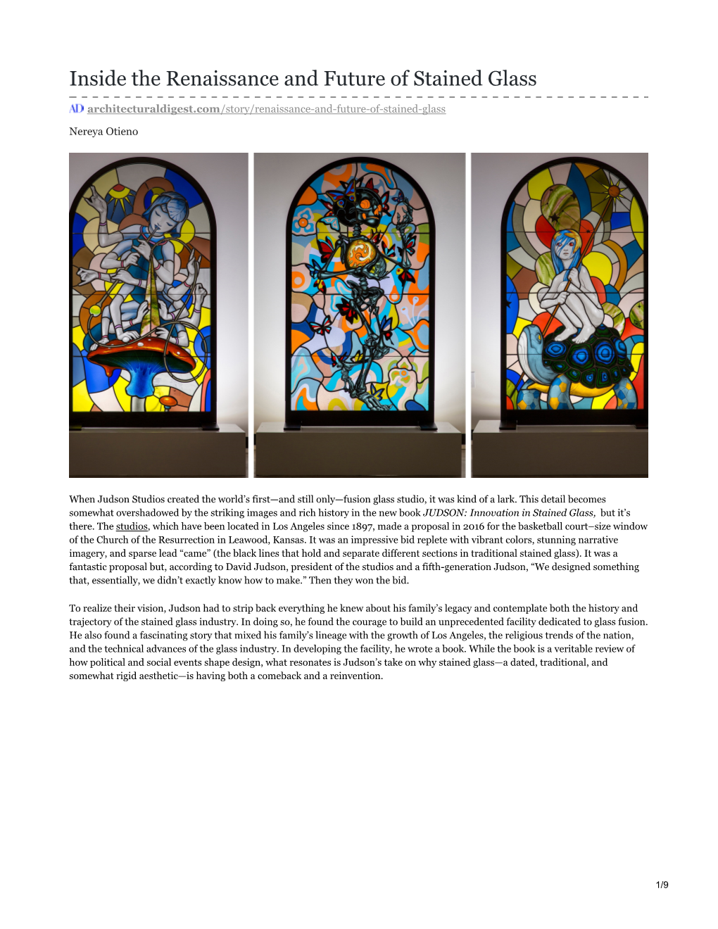 Inside the Renaissance and Future of Stained Glass