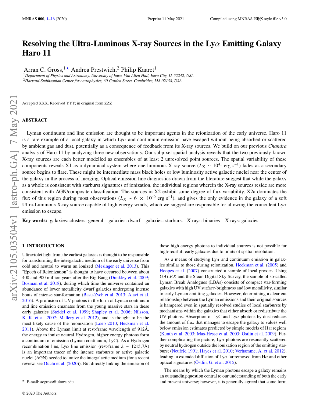 Resolving the Ultra-Luminous X-Ray Sources in the Ly $\Alpha $ Emitting