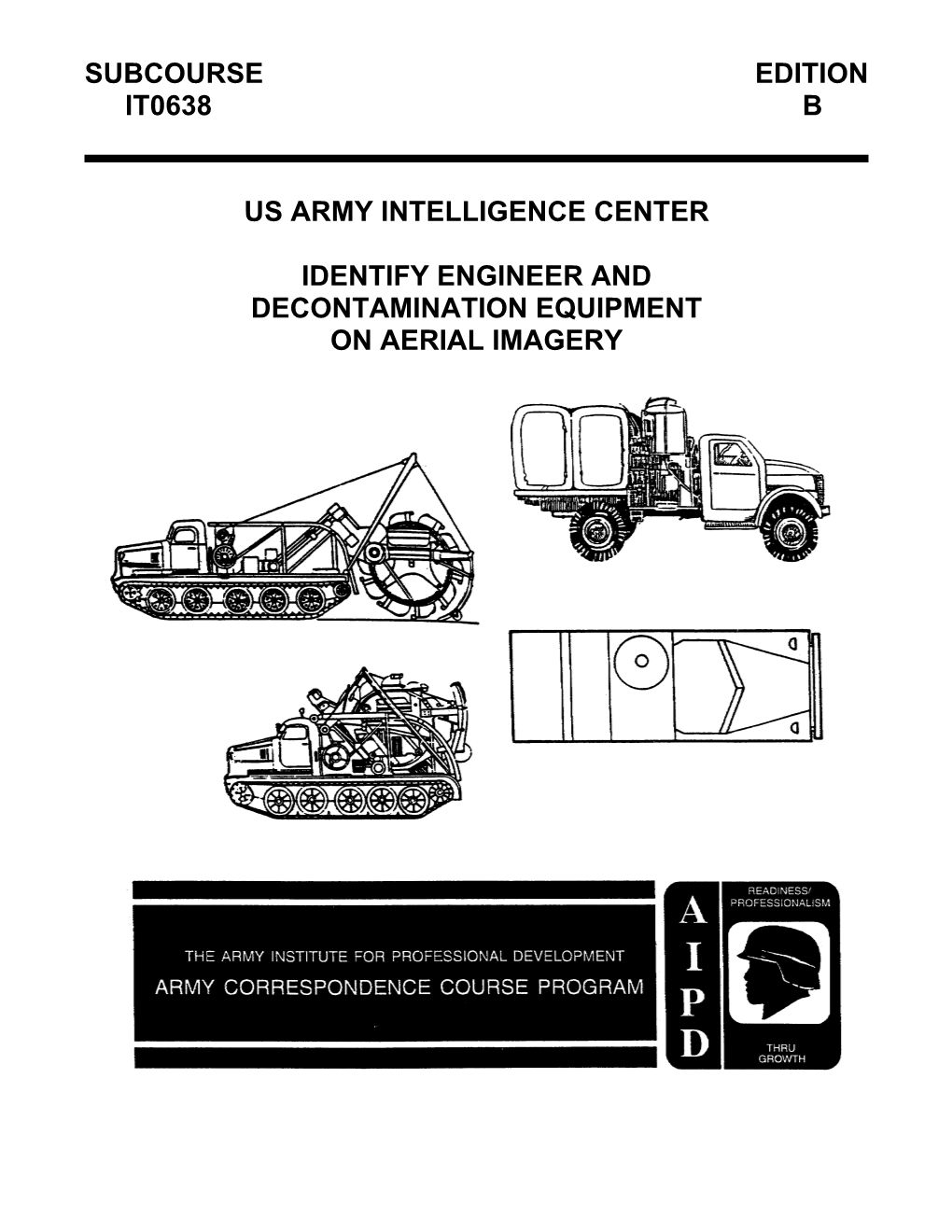 Subcourse Edition It0638 B Us Army Intelligence Center