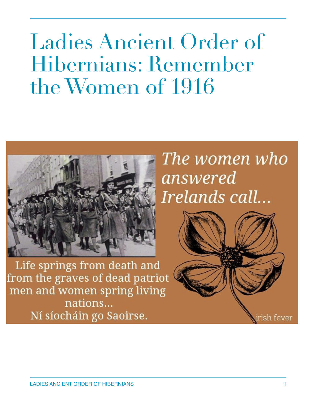 Women Who Answered the Call 1916