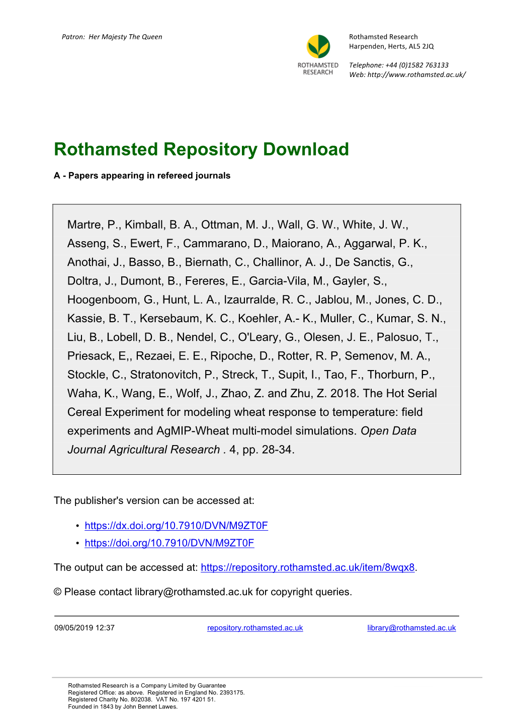 Rothamsted Repository Download